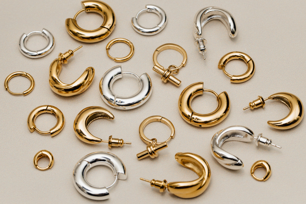 jewellery staples - hoop earrings