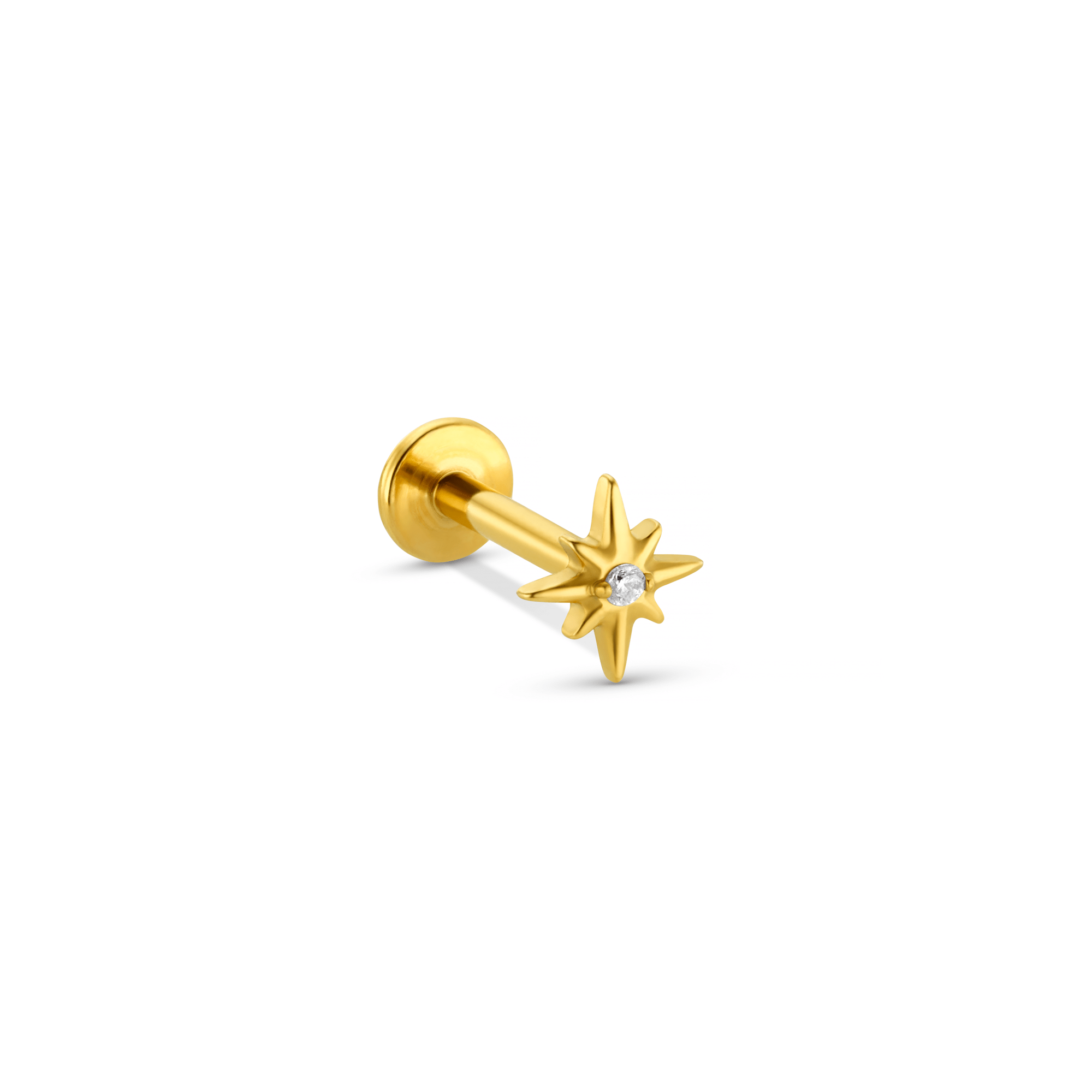 Gold Cartilage Earrings