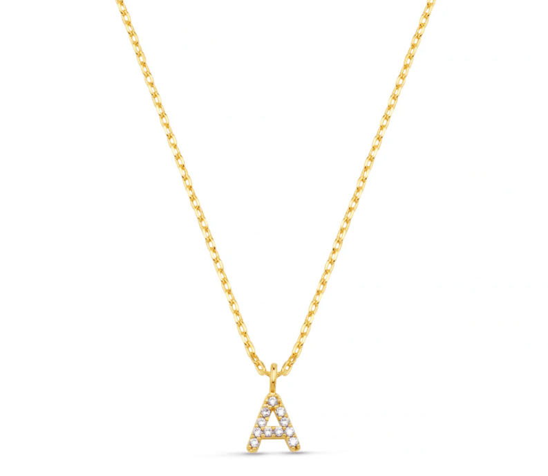 Initial Necklaces
