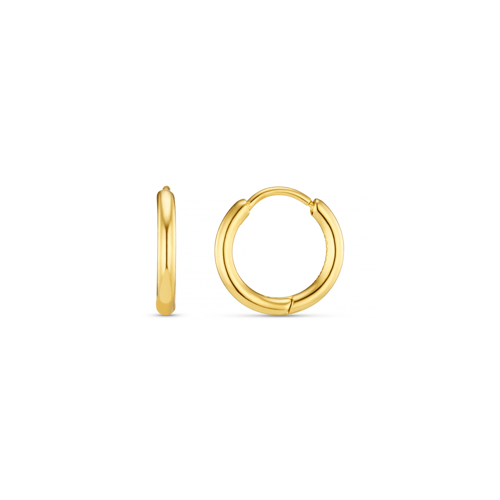 Huggie Hoops LUXE Huggie Hoop Earrings - Gold Orelia Jewellery