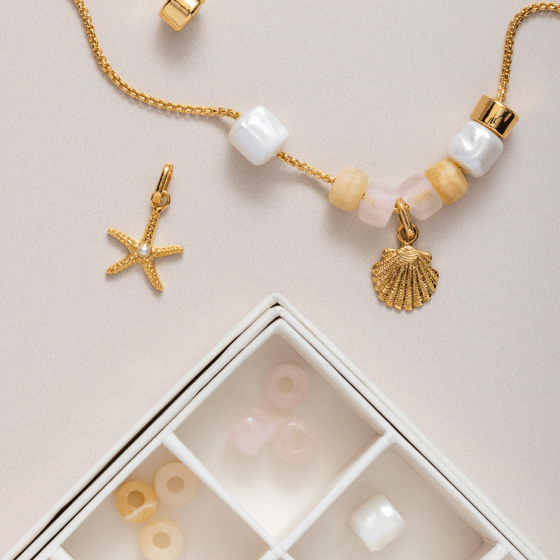 Pre-Curated Sets Create Your Own - Summer Charm Chain Necklace Orelia Jewellery