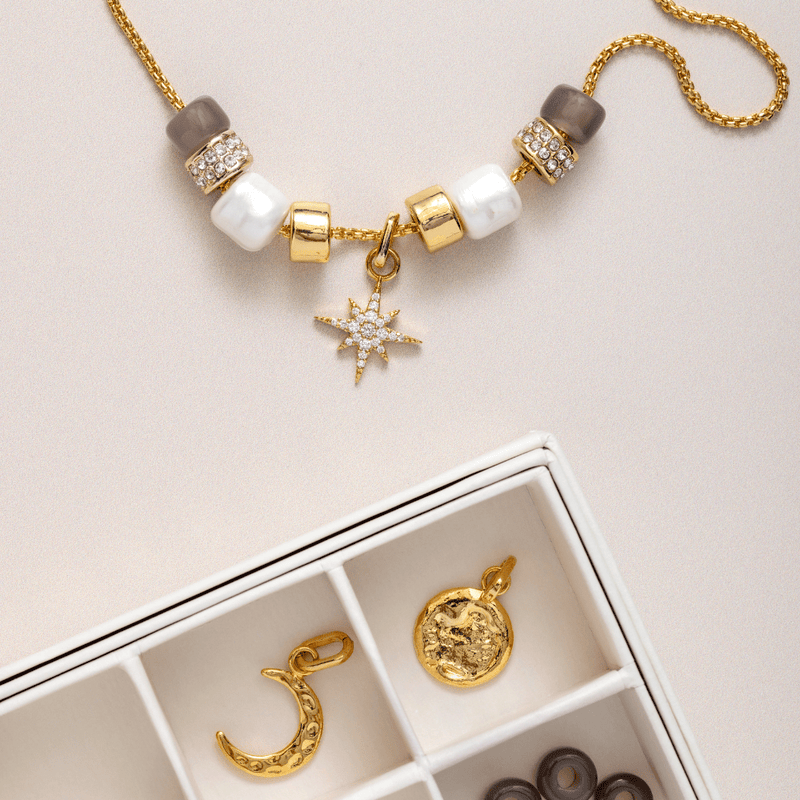 Pre-Curated Sets Create Your Own - Xmas Charm Chain Necklace Orelia Jewellery