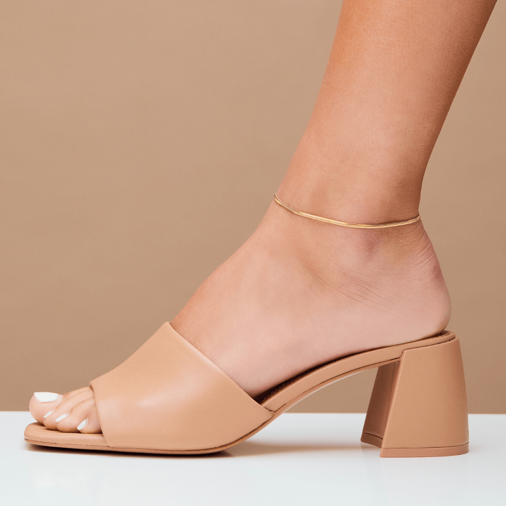 Single Anklet LUXE Snake Chain Anklet Orelia Jewellery