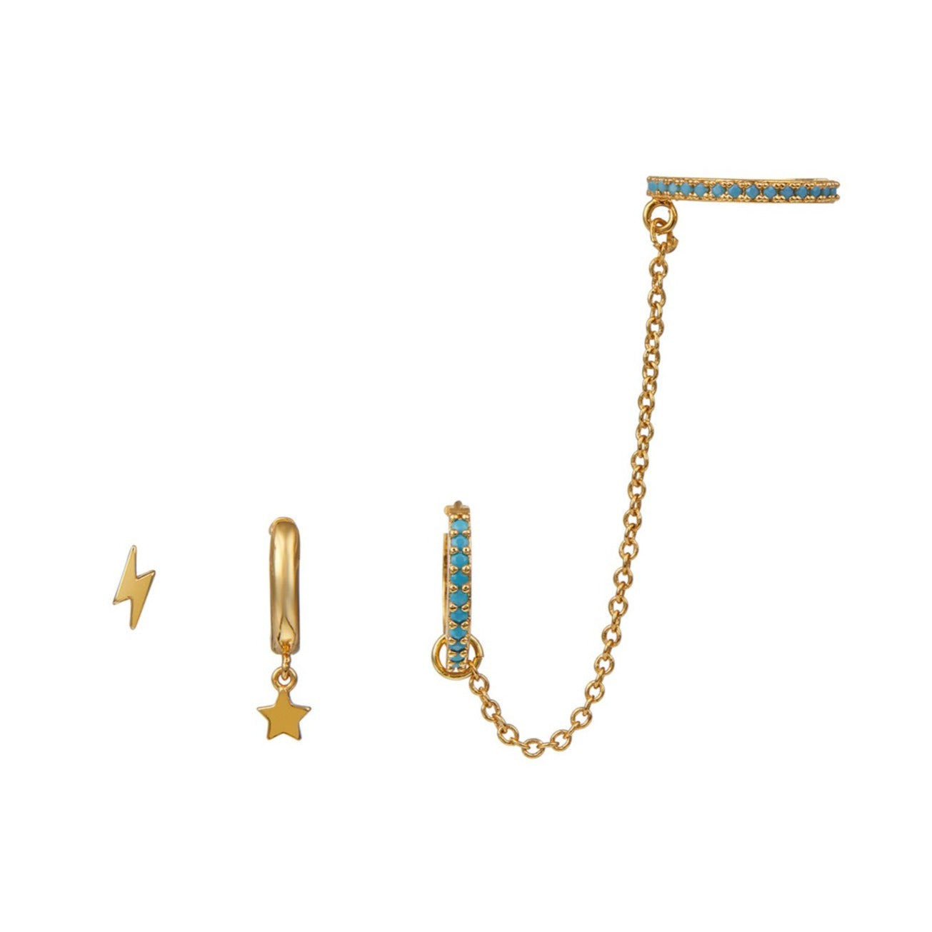 Turquoise ear hotsell cuff