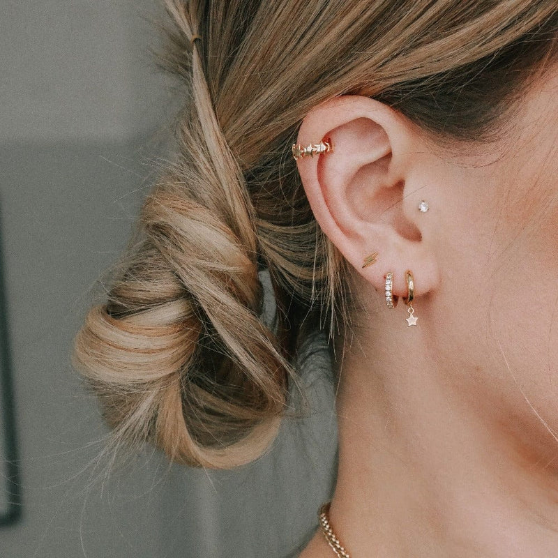 Ear Party Lightning & Star Ear Stacking Set - Gold Orelia Jewellery
