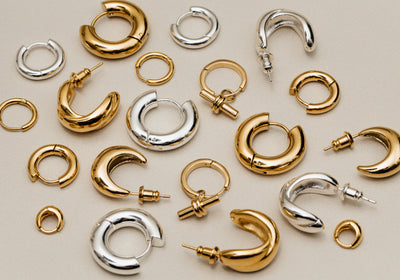 jewellery staples - hoop earrings
