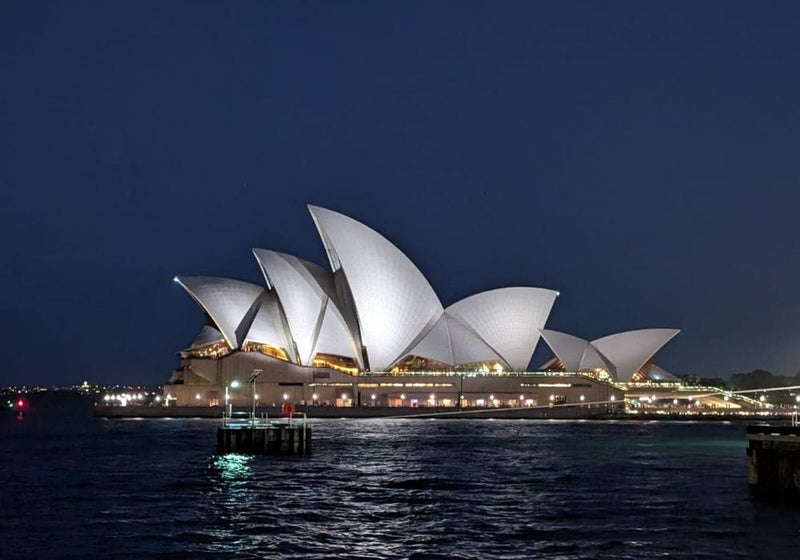Sydney Opera House At Night