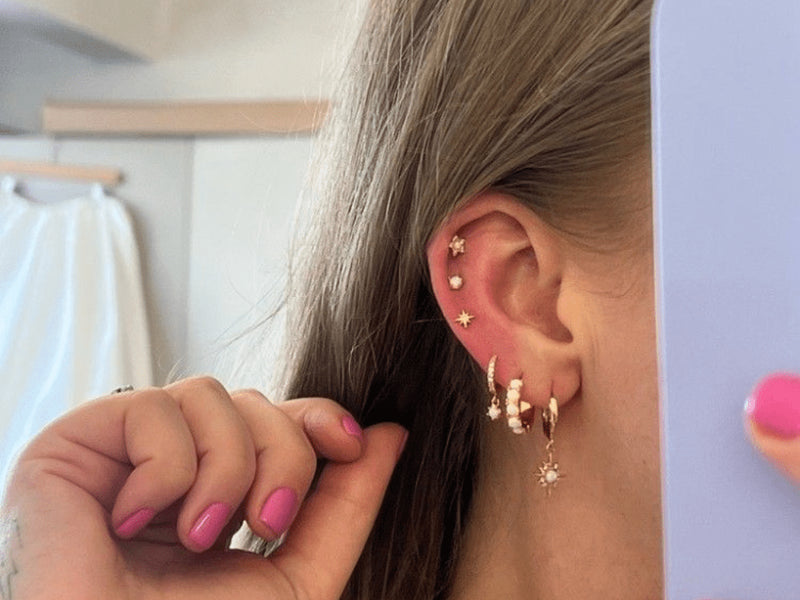 Orelia Jewellery Ear Stack, Ear Stacking sets