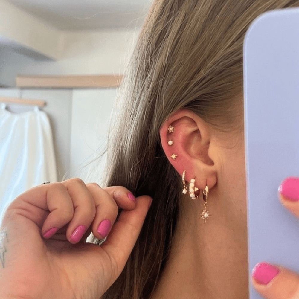 Orelia Jewellery Ear Stack, Ear Stacking sets