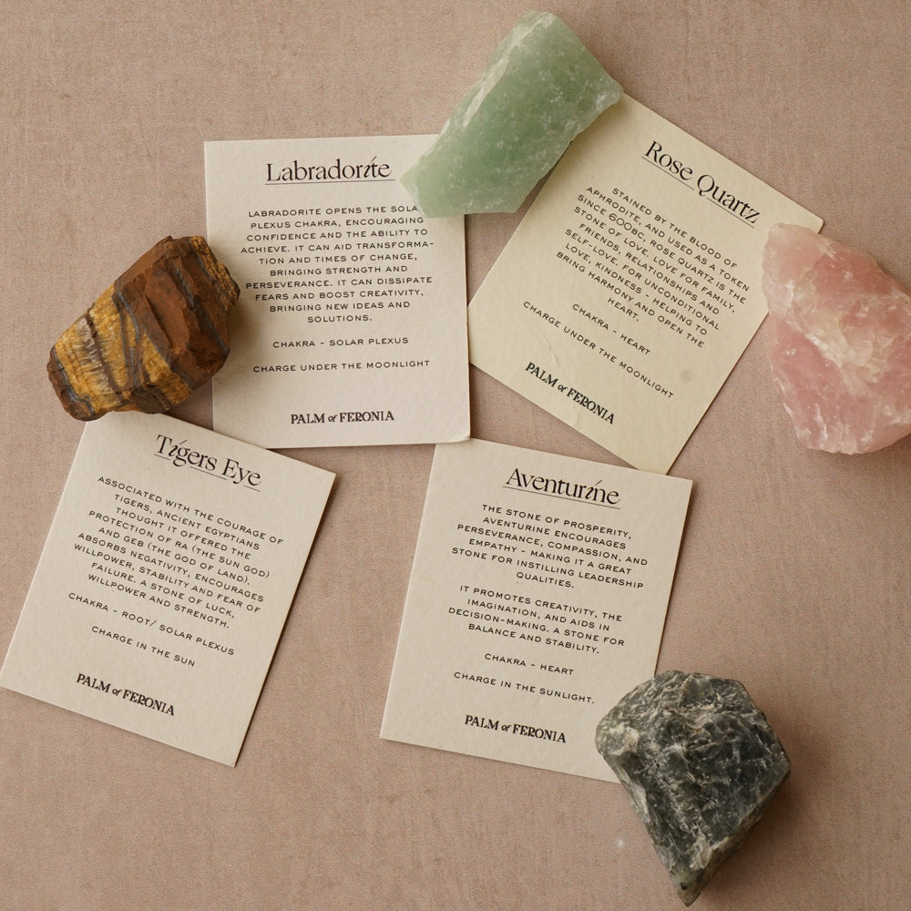 Raw Rose Quartz Crystal - Orelia London