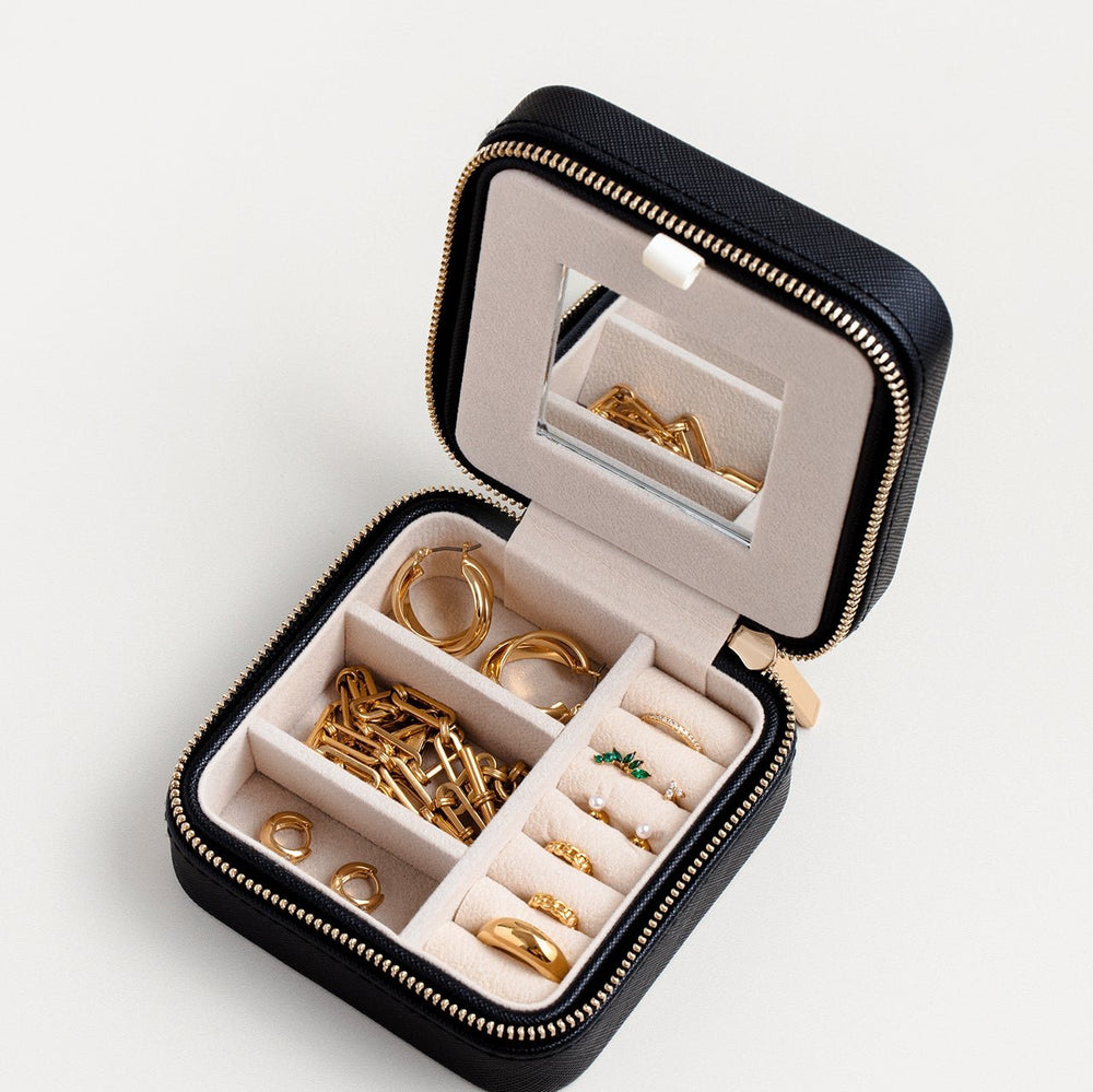Black Jewellery Storage Box
