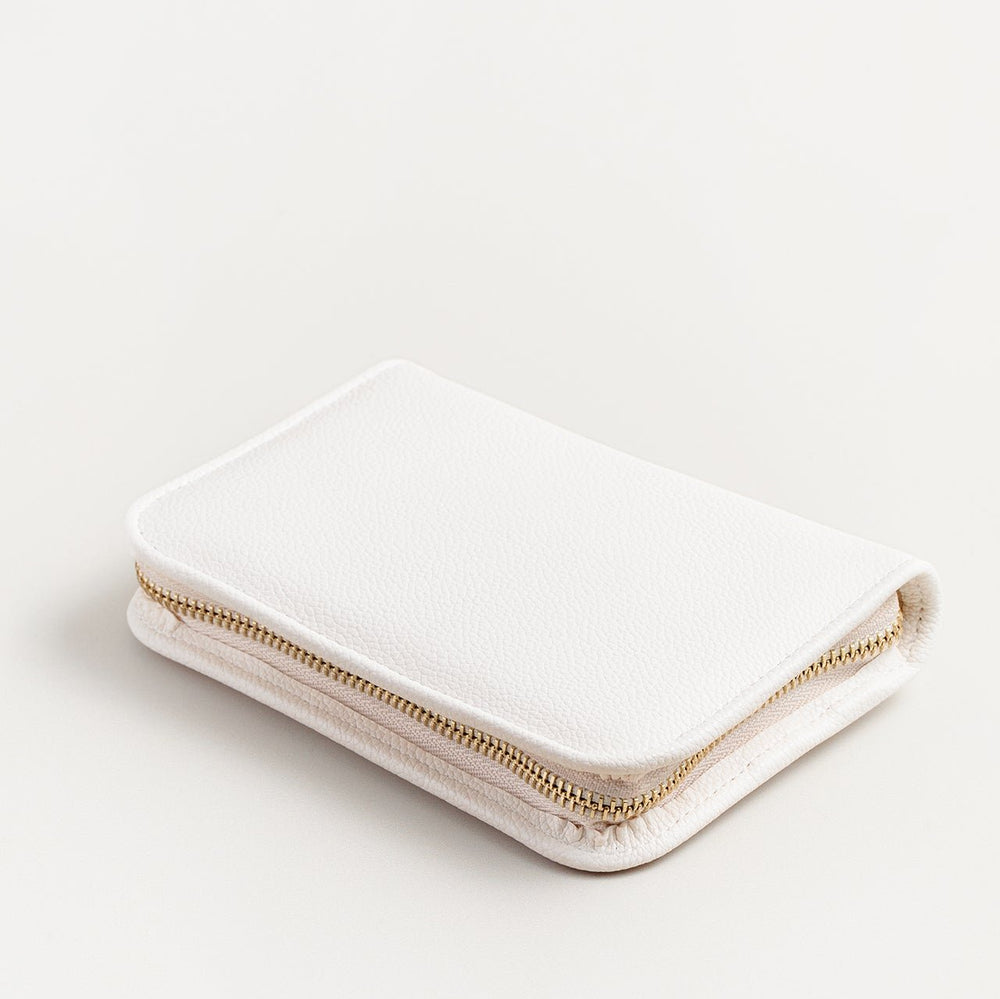 Cream Jewellery Travel Wallet