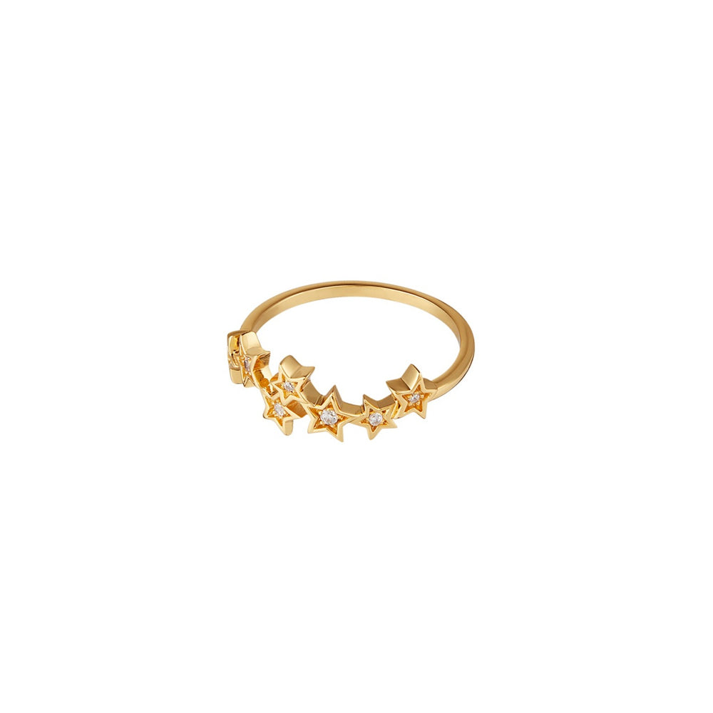 Pavé Star Constellation Ring - Orelia London