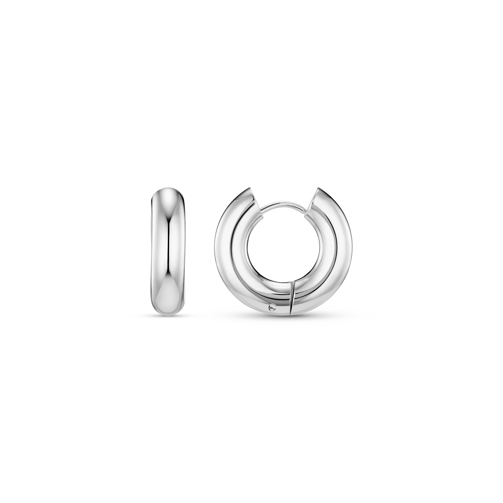 Silver Hoop Earrings