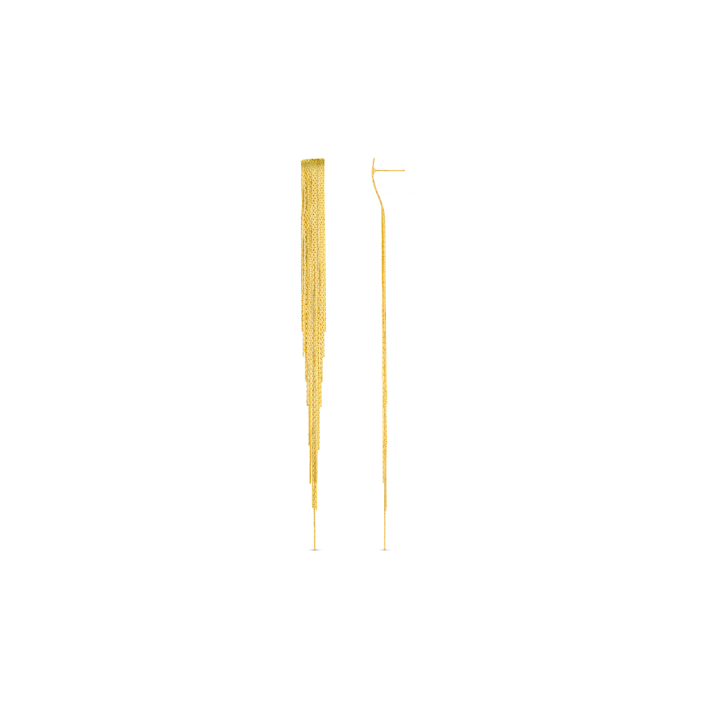 Statement Fringe Cascade Earrings
