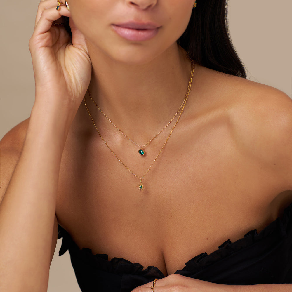 emerald_gold_chain_necklace_swarovski_crystals