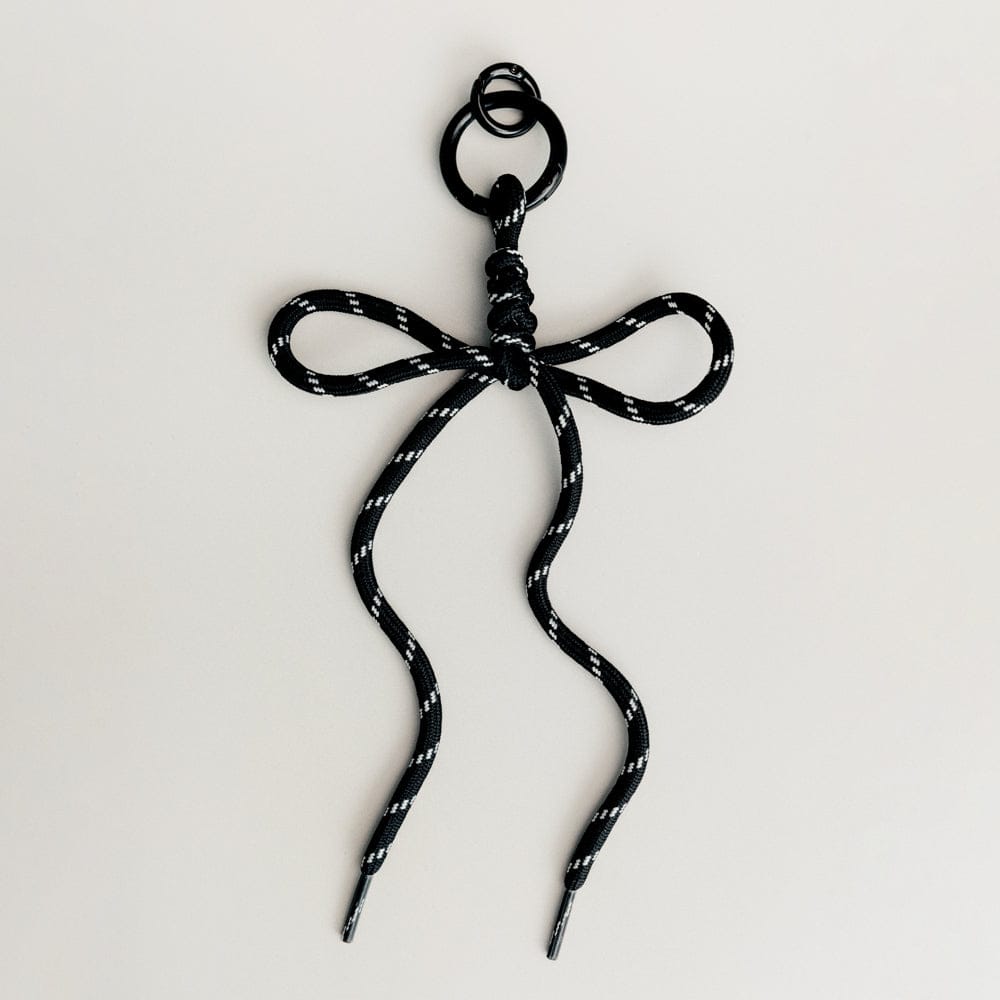 Accessories Other ONE Black Cord Bow Bag Charm Orelia Jewellery
