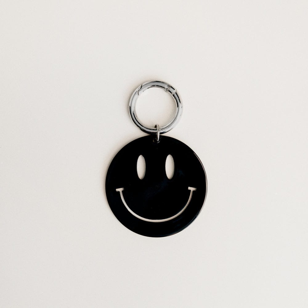 Accessories Other ONE Black Happy Face Bag Charm Orelia Jewellery