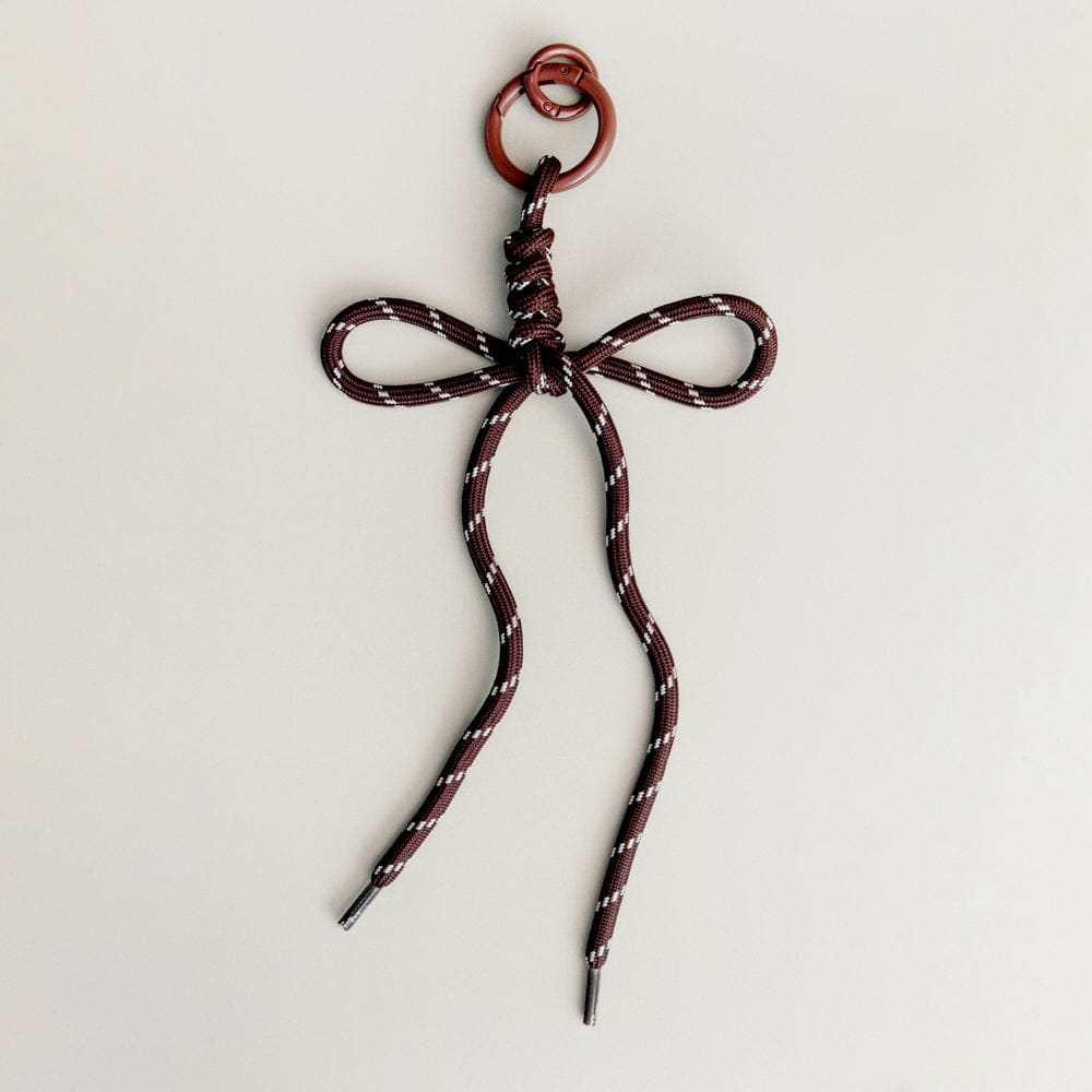 Accessories Other ONE Brown Cord Bow Bag Charm Orelia Jewellery