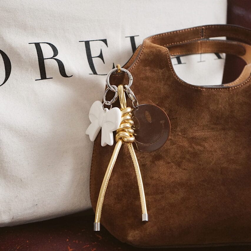 Accessories Other ONE Brown Happy Face Bag Charm Orelia Jewellery