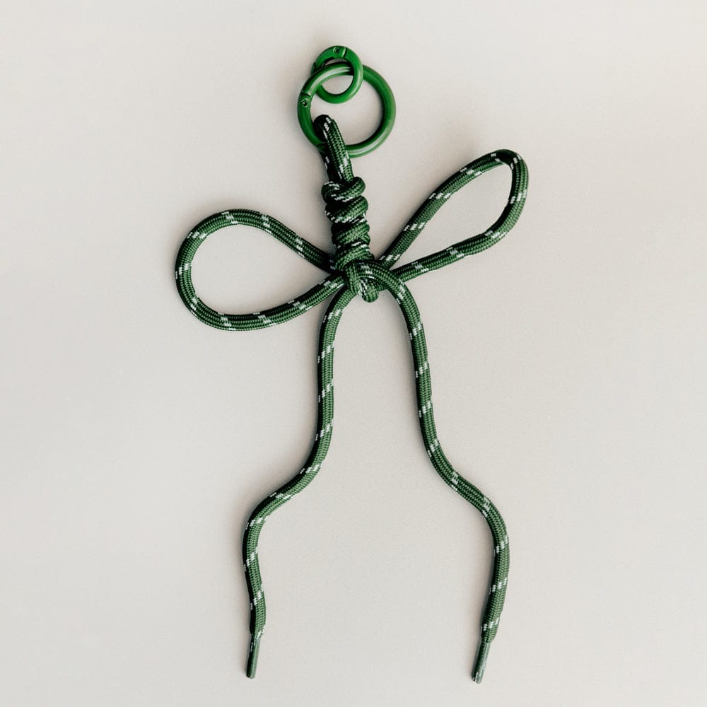 Accessories Other ONE Green Cord Bow Bag Charm Orelia Jewellery
