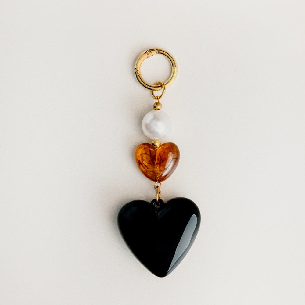 Accessories Other ONE Heart & Pearl Bag Charm Orelia Jewellery