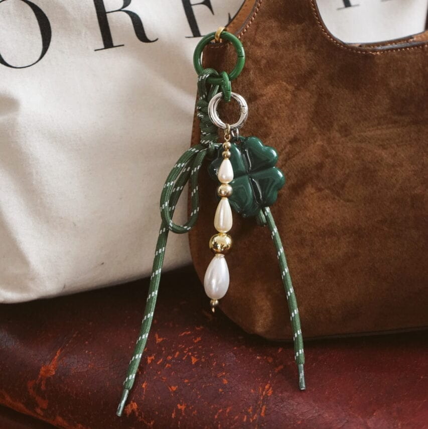 Accessories Other ONE Lucky Clover Bag Charm Orelia Jewellery