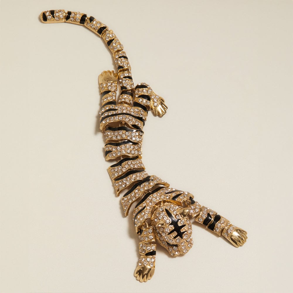 Accessories Other ONE Vintage Statement Crystal Adorned Panther Brooch Orelia Jewellery