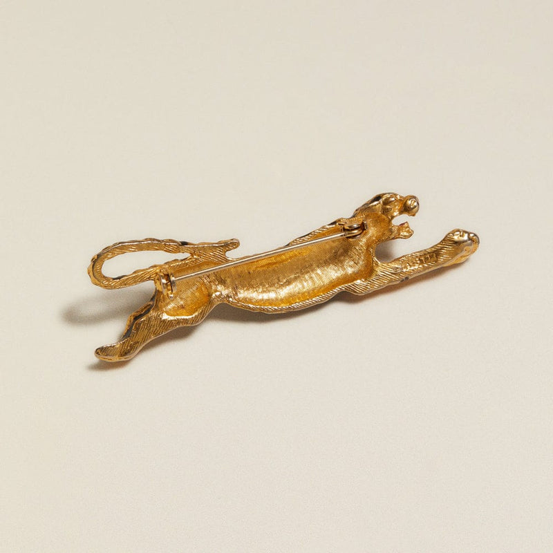 Accessories Other ONE Vintage Textured Leaping Tiger Brooch Orelia Jewellery