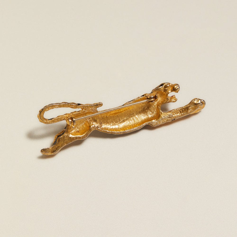 Accessories Other ONE Vintage Textured Leaping Tiger Brooch Orelia Jewellery
