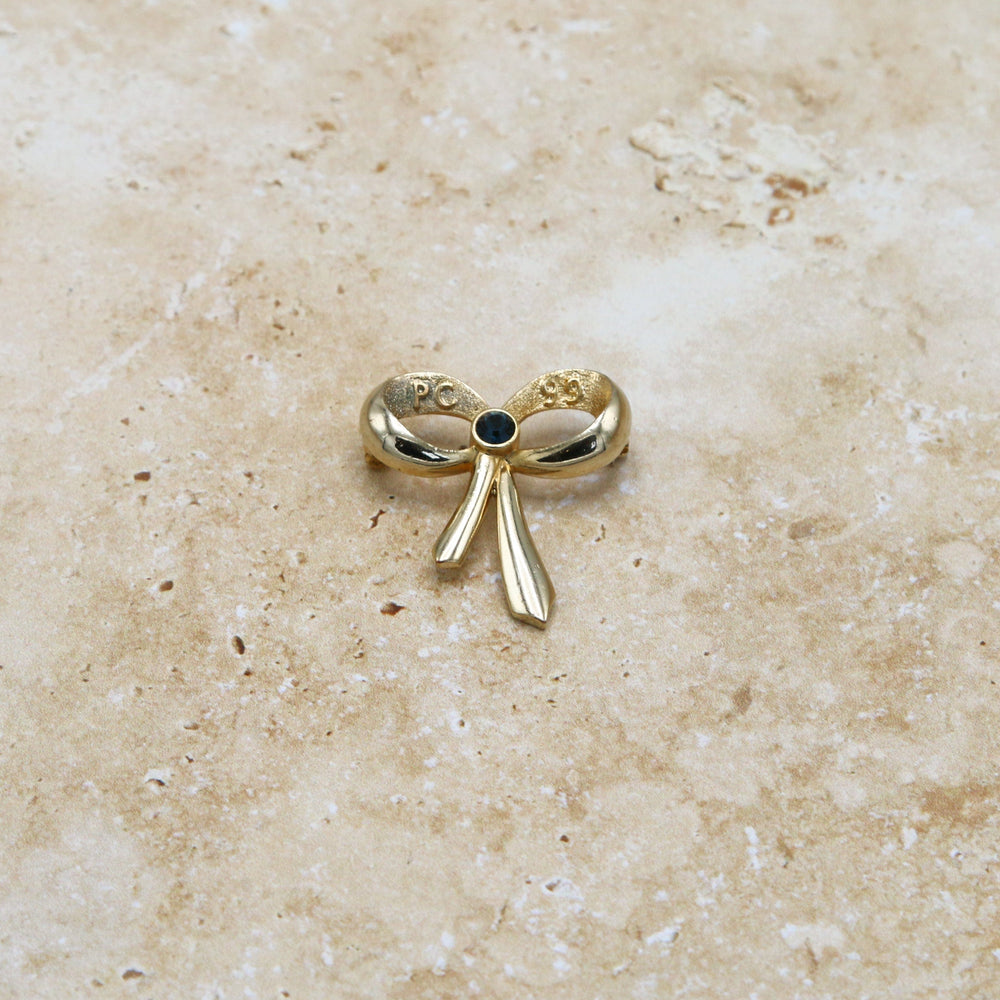 Accessories Vintage Stone Bow Brooch Orelia Jewellery