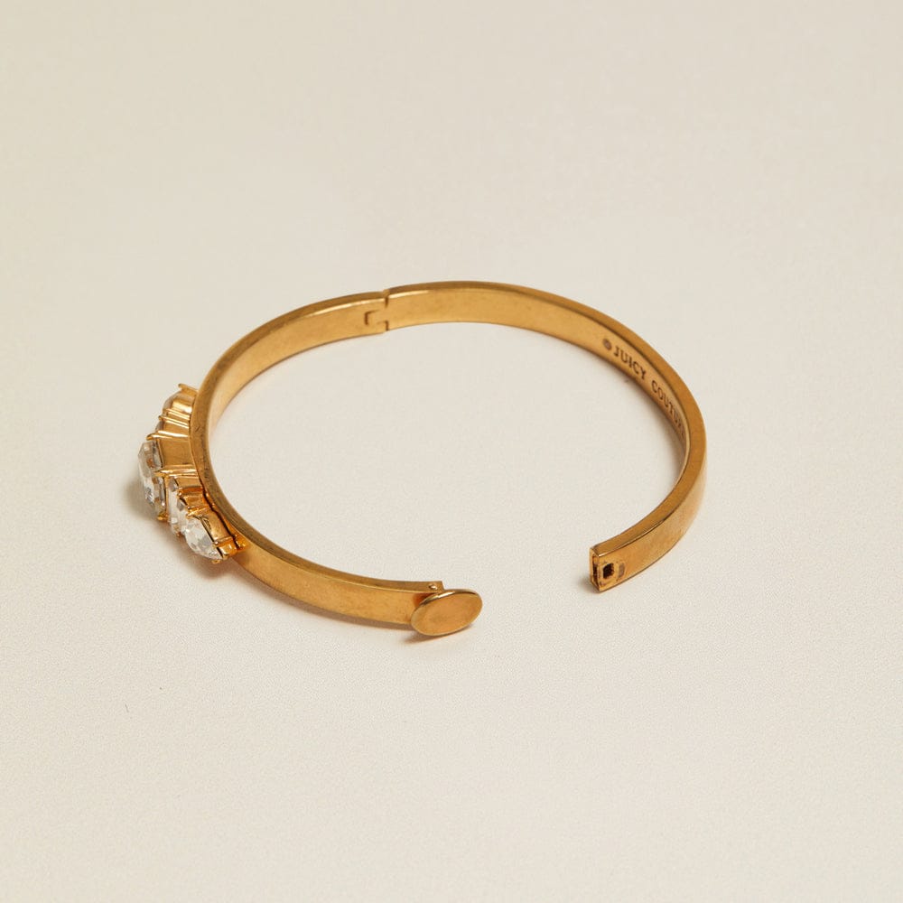 Bangle Default Vintage Crystal Hinged Bangle Orelia Jewellery
