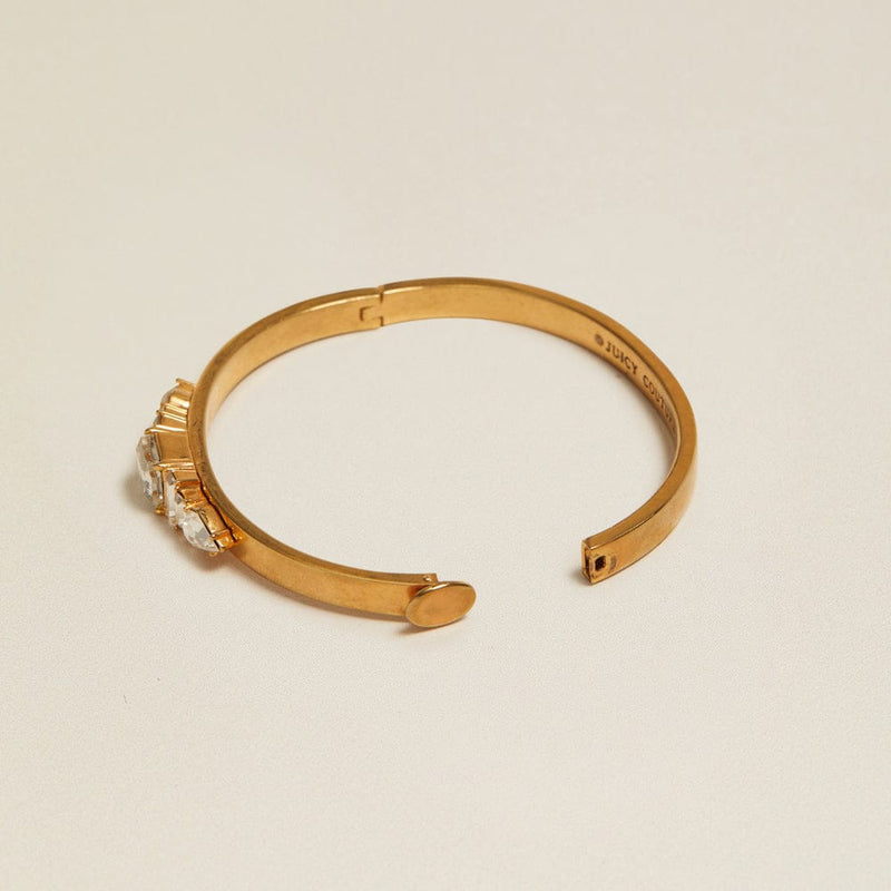 Bangle Default Vintage Crystal Hinged Bangle Orelia Jewellery