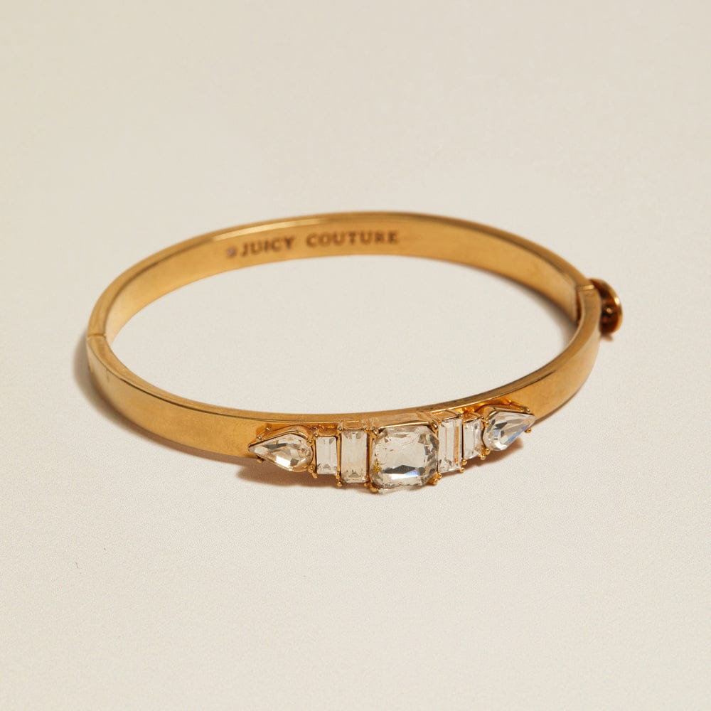 Bangle Default Vintage Crystal Hinged Bangle Orelia Jewellery