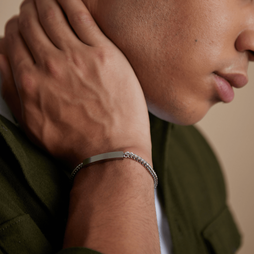 Bracelets Metal ID Bracelet Orelia Jewellery