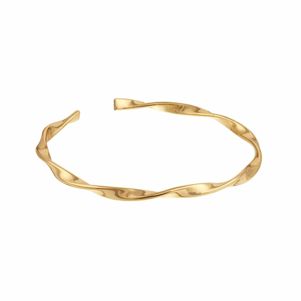 Treat Ürself ribbon bangle ゴールド Treat Ürself ribbon bangle ゴールド