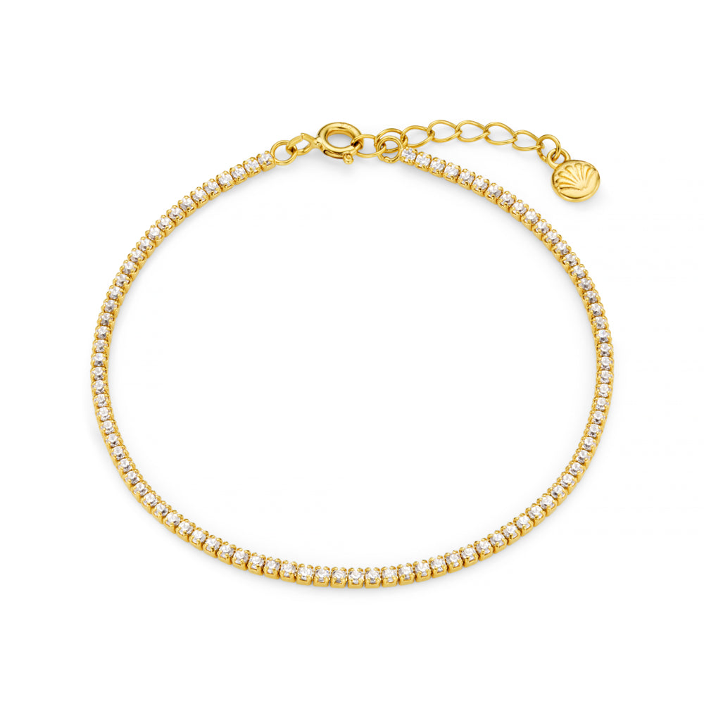 Chain Bracelet ONE LUXE Micro Tennis Bracelet Orelia Jewellery