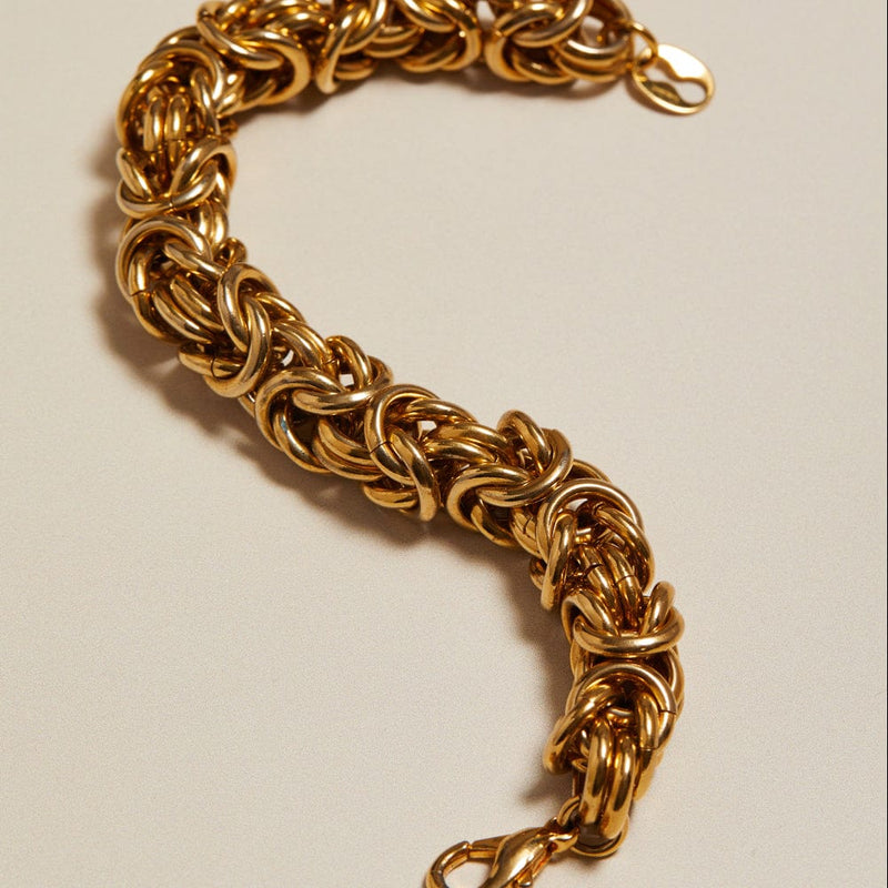 Chain Bracelet ONE Vintage Interlocking Knot Bracelet Orelia Jewellery