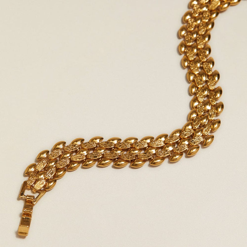 Chain Bracelet ONE Vintage Panther Link Bracelet Orelia Jewellery