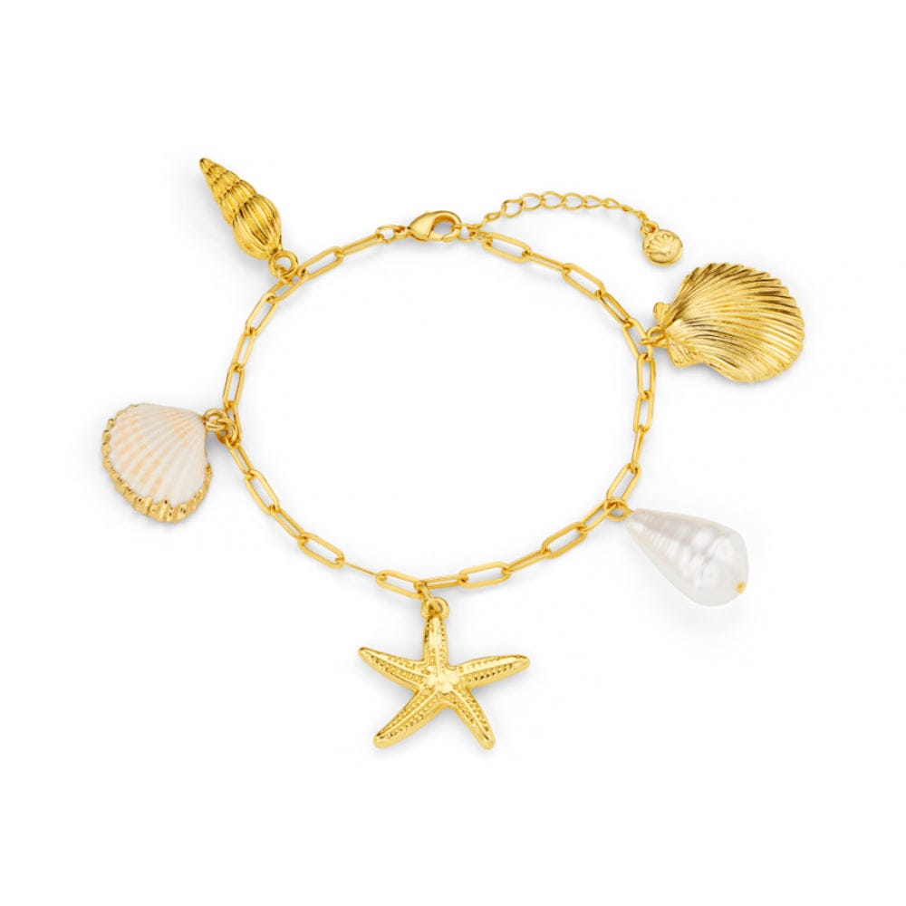 Charm Bracelet Default Eclectic Seaside Charm Bracelet Orelia Jewellery