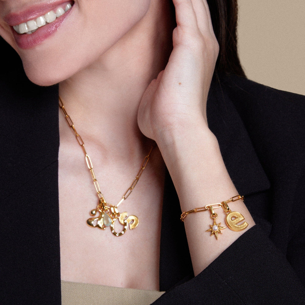 Charms LUXE E Charm Orelia Jewellery