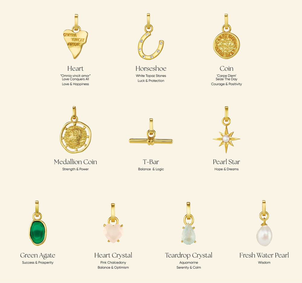 Charms LUXE Teardrop Crystal Charm Orelia Jewellery