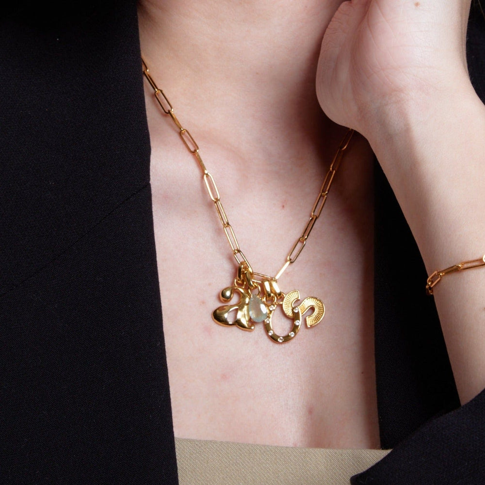 Charms LUXE Teardrop Crystal Charm Orelia Jewellery