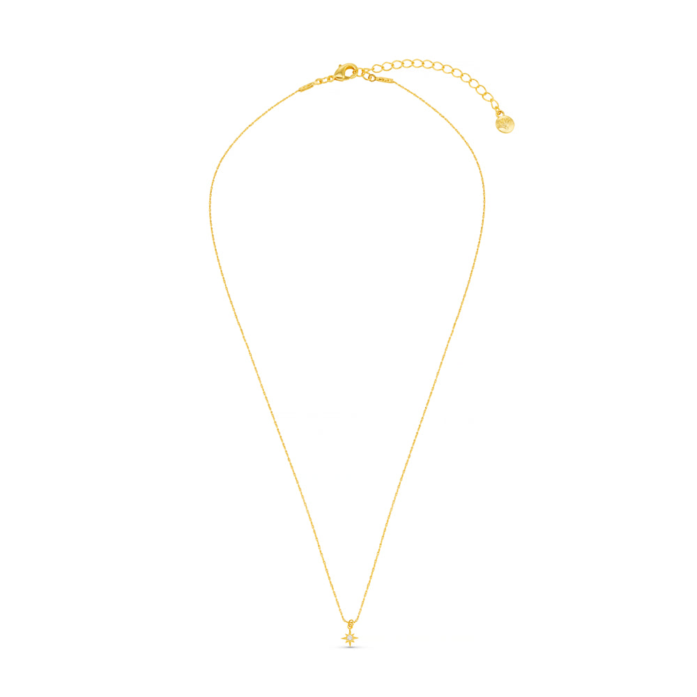 Collar Necklace ONE Micro Starburst Fine Collar Necklace Orelia Jewellery