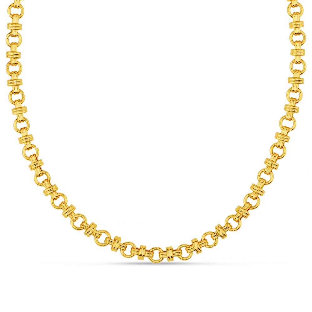 Cross Link Chain Necklace Orelia Jewellery