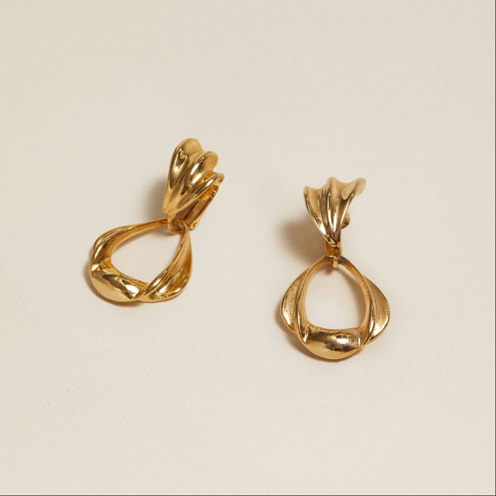 Drop Earrings Default Vintage Statement Illusion Drop Clip-On Earrings Orelia Jewellery