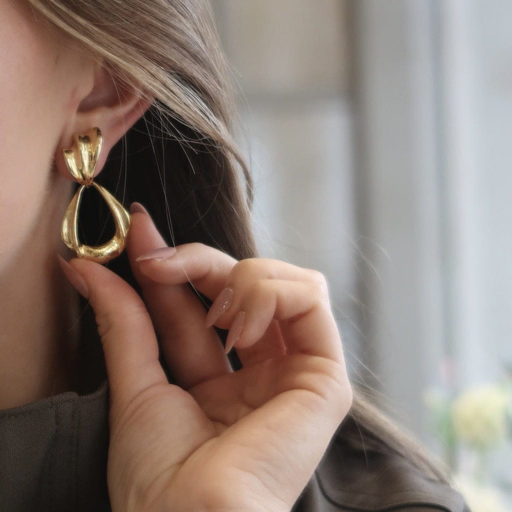 Drop Earrings Default Vintage Statement Illusion Drop Clip-On Earrings Orelia Jewellery