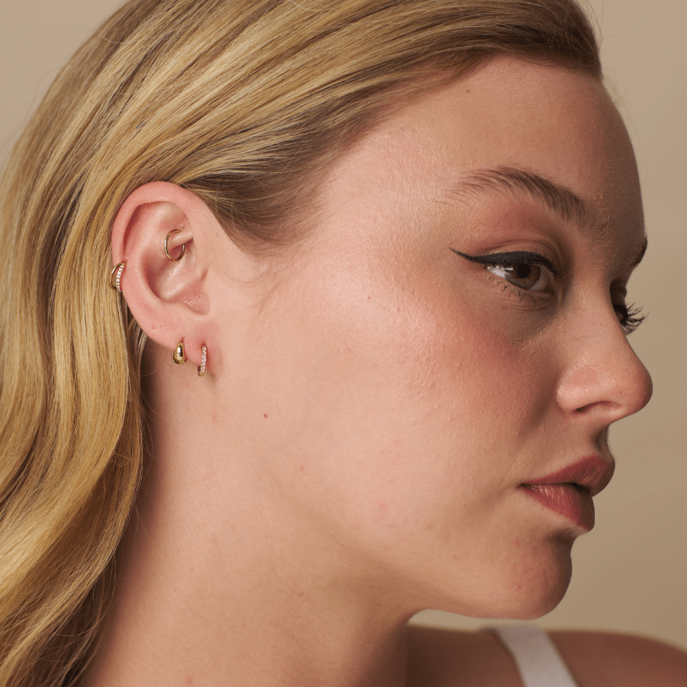 Ear Party Micro Hoop Ear Stacking Set Orelia Jewellery