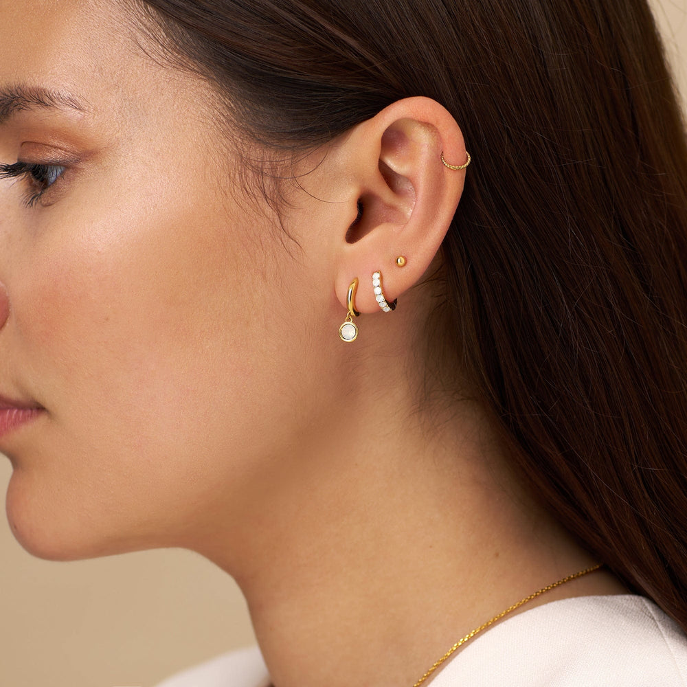 Ear Party White Opal Ear Party Made With Swarovski® Crystals Orelia Jewellery