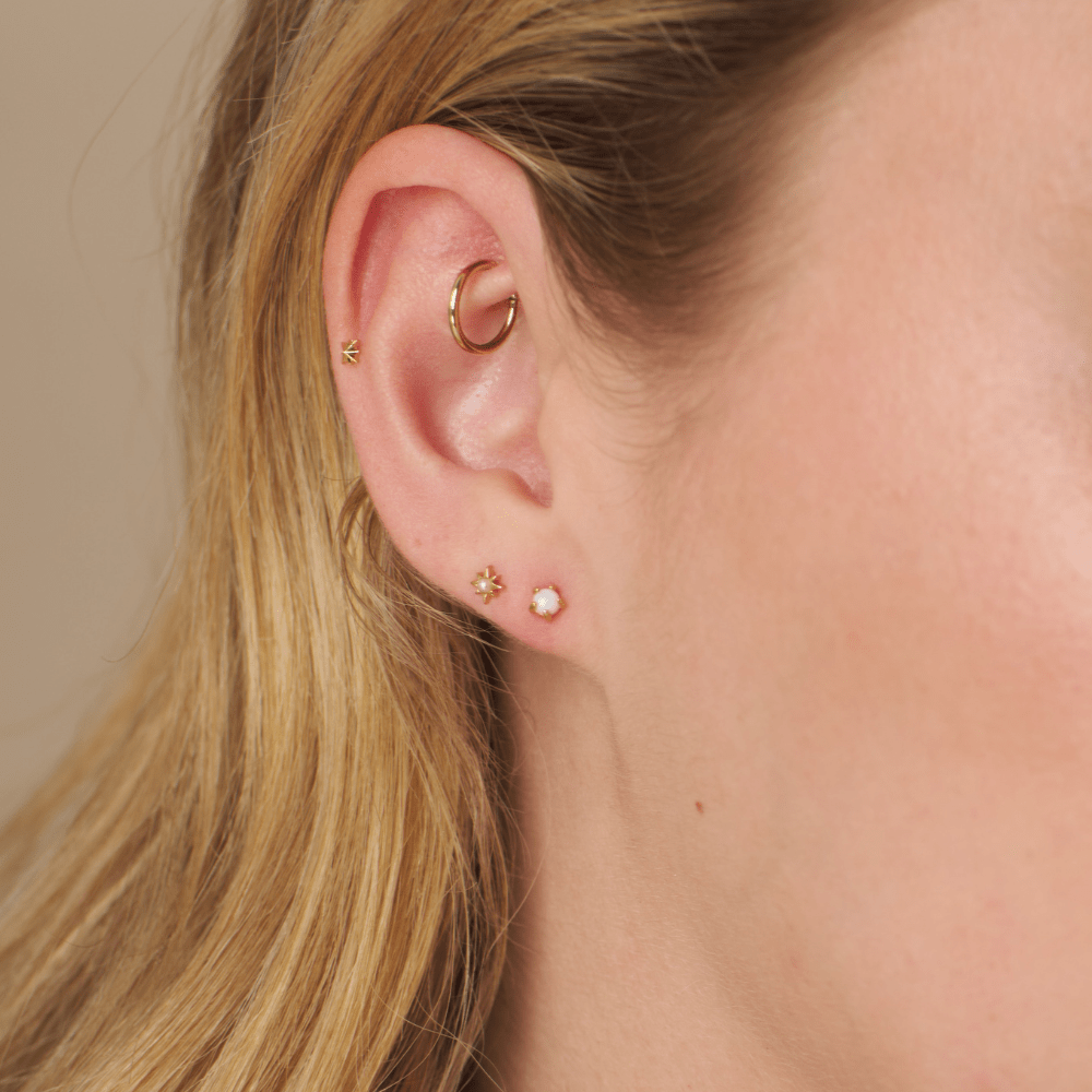 Earring Pack Mixed Pearl & Opal Stud Ear Pack Orelia Jewellery